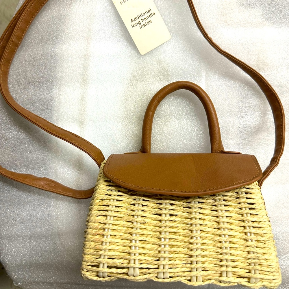 Cute Crossbody Straw Bag